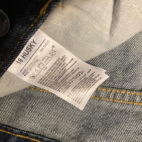 Old Navy Denim Jeans 18 Husky - Picture 8 of 8